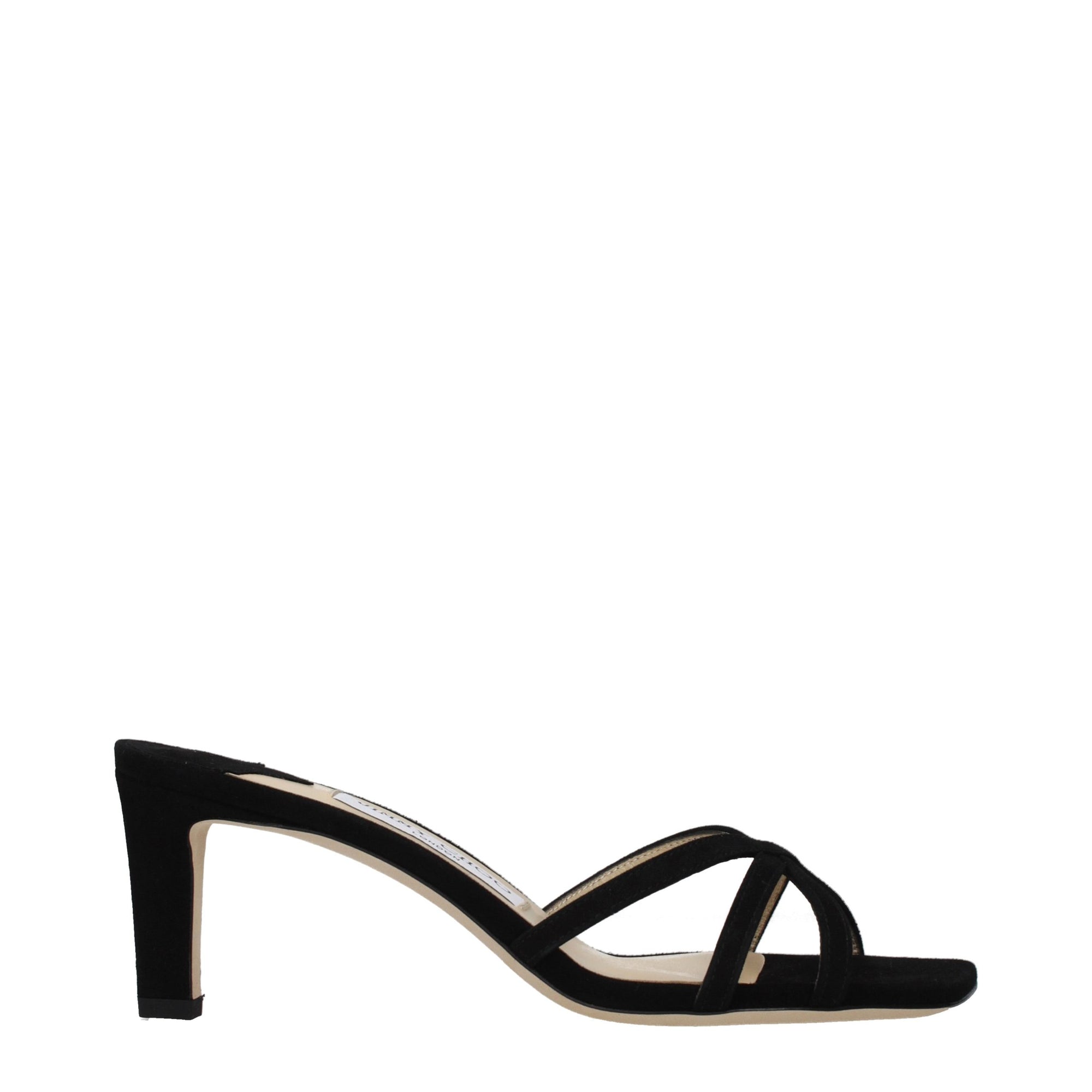 Jimmy Choo Black Kelsi 65 Heel Sandals