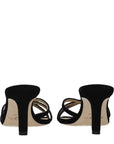 Jimmy Choo Black Kelsi 65 Heel Sandals