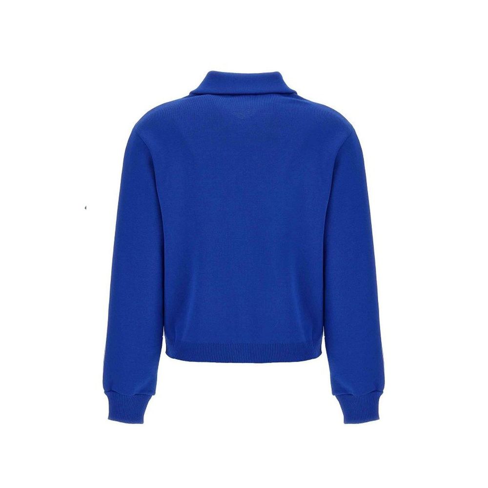 Autry Button Up Athletic Jacket - Blue