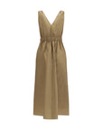 Brunello Cucinelli Midi Dress With Belt