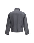 Prada Gray/Grey Re-Nylon High Collar Jacket