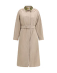 Marni Garbadine Trench Coat - Beige