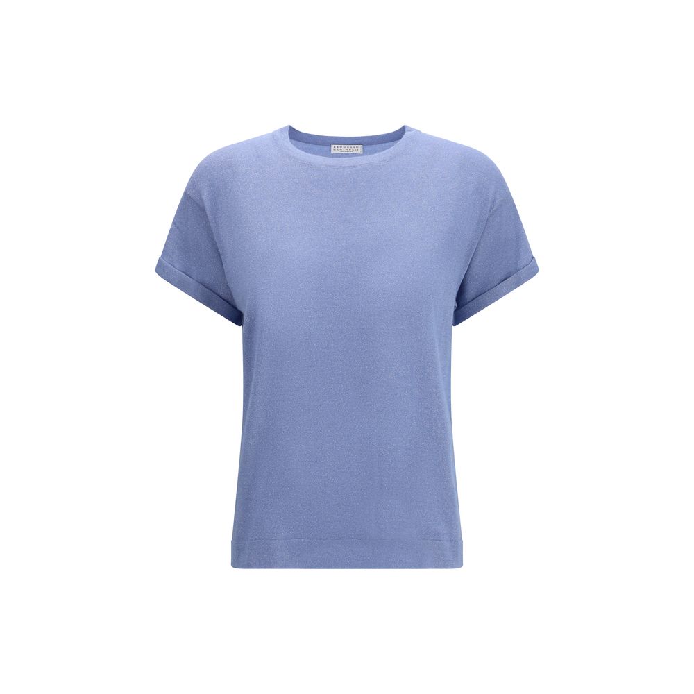 Brunello Cucinelli Cerulean Blue T-Shirt 