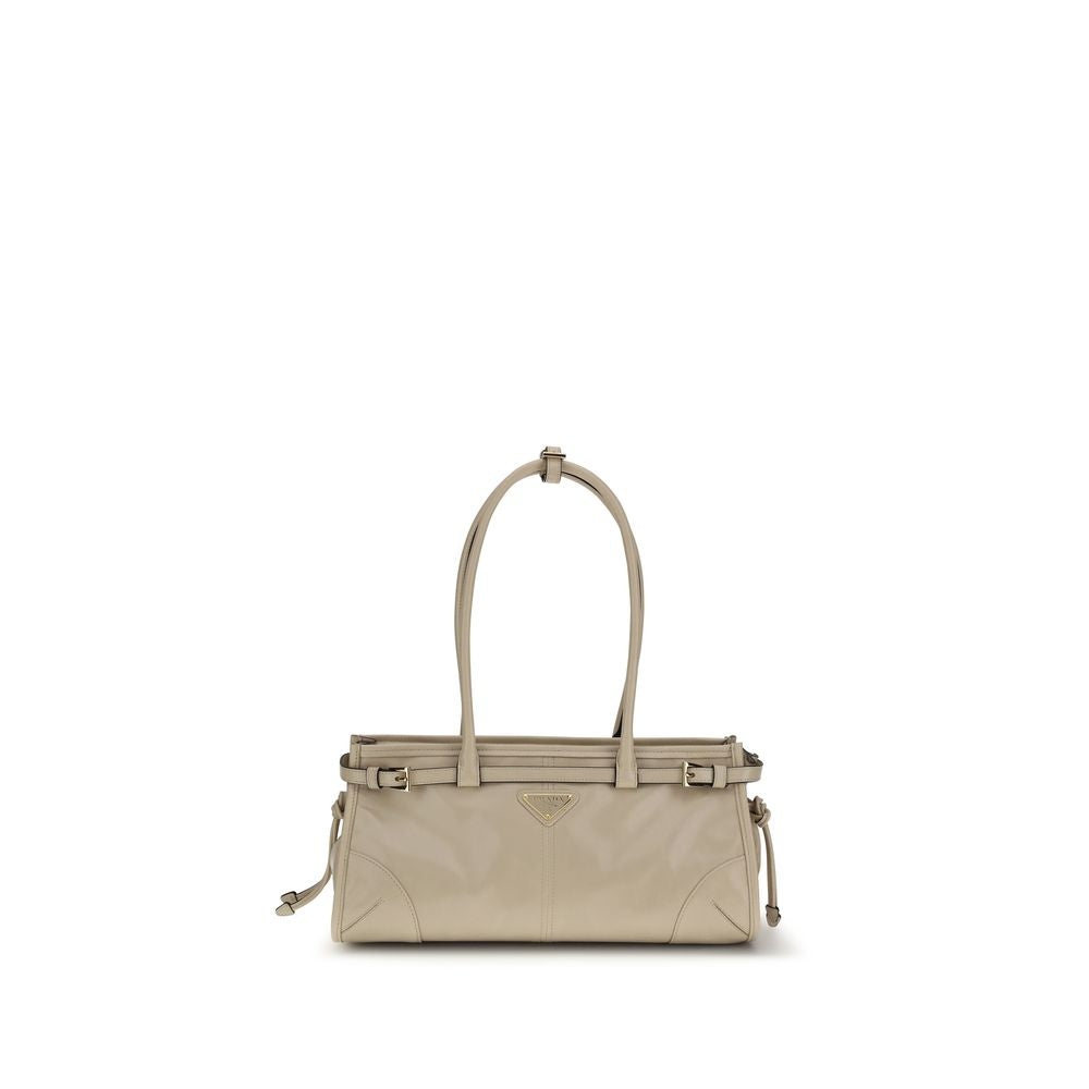 Prada Baguette Leather Shoulder Bag