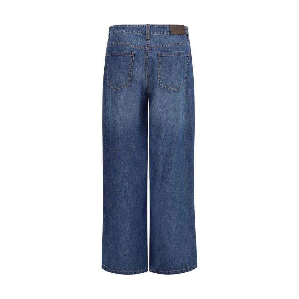 Brunello Cucinelli Blue Denim Jeans