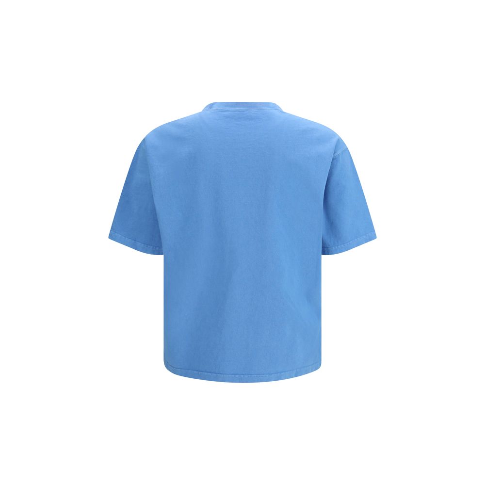 Prada Cerulean Blue Cotton T-Shirt