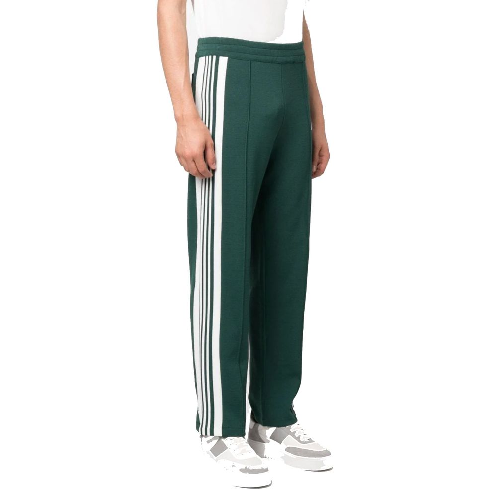 Autry Regular Wide Leg Sweatpants - Green - Made In Italy