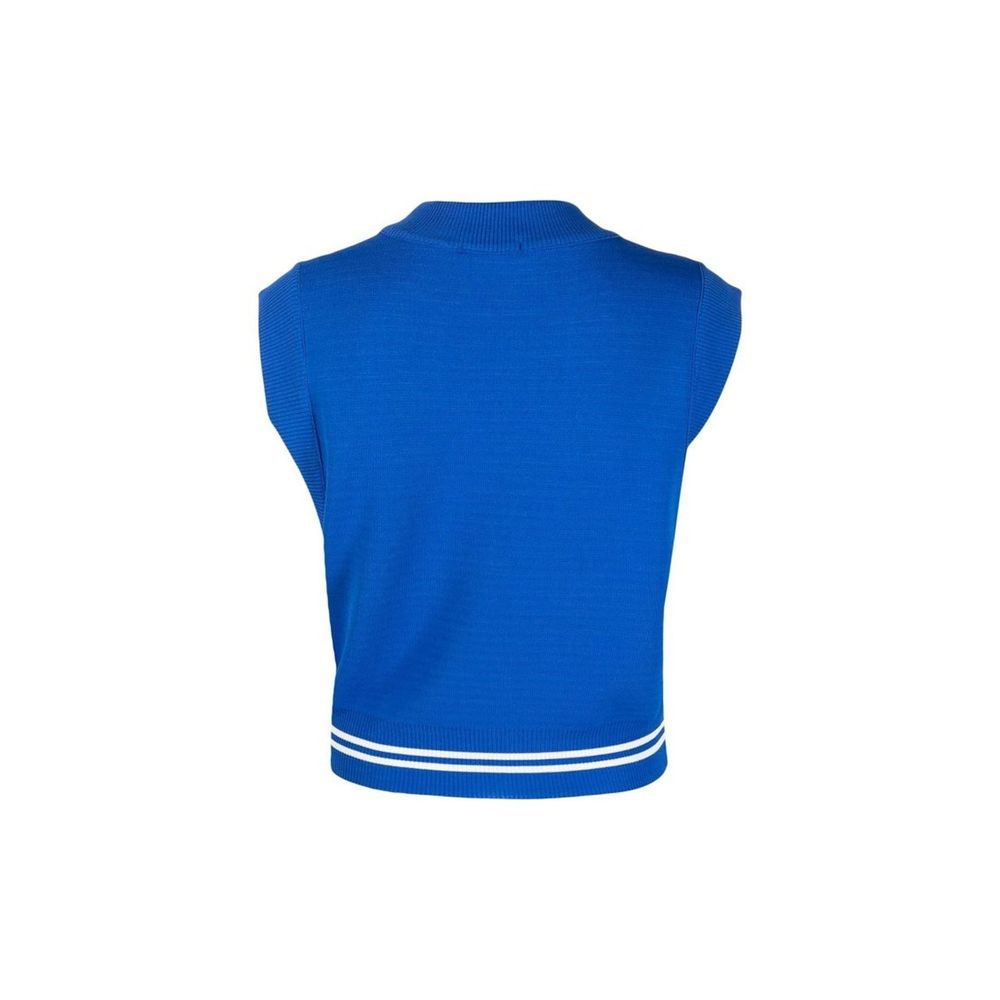 Autry Sleeveless Knit Top - Blue