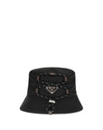 Prada Eco Re-Nylon Black Bucket Hat
