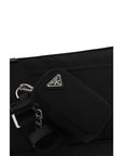 Prada Re-Nylon Utility Shoulder Bag - Black