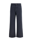 Miu Miu Relaxed Flared Denim Jeans - Indigo Blue