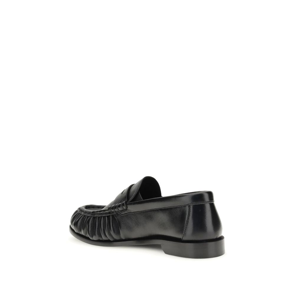 Saint Laurent Cassandre Le Loafers - Black