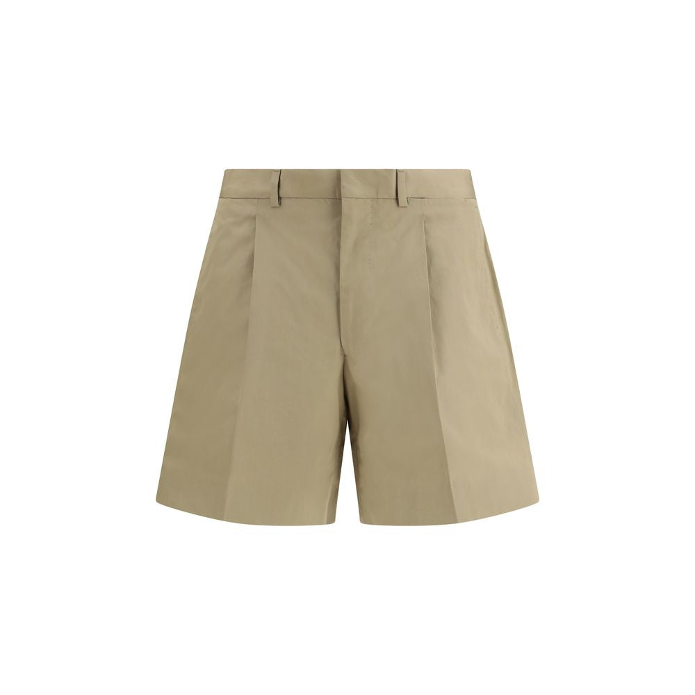 Prada Beige Cotton Chino Shorts