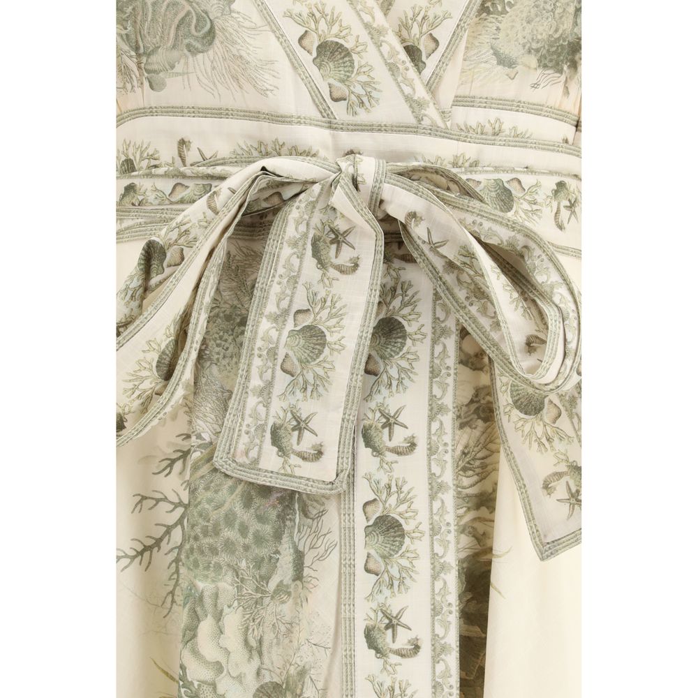 Zimmermann Wanderlust Wrap Long Dress