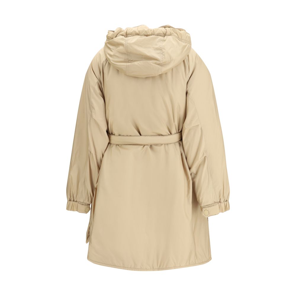 Max Mara Veranda Longline Hooded Down Parka Jacket