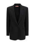 Max Mara Black Bosco Longline Blazer