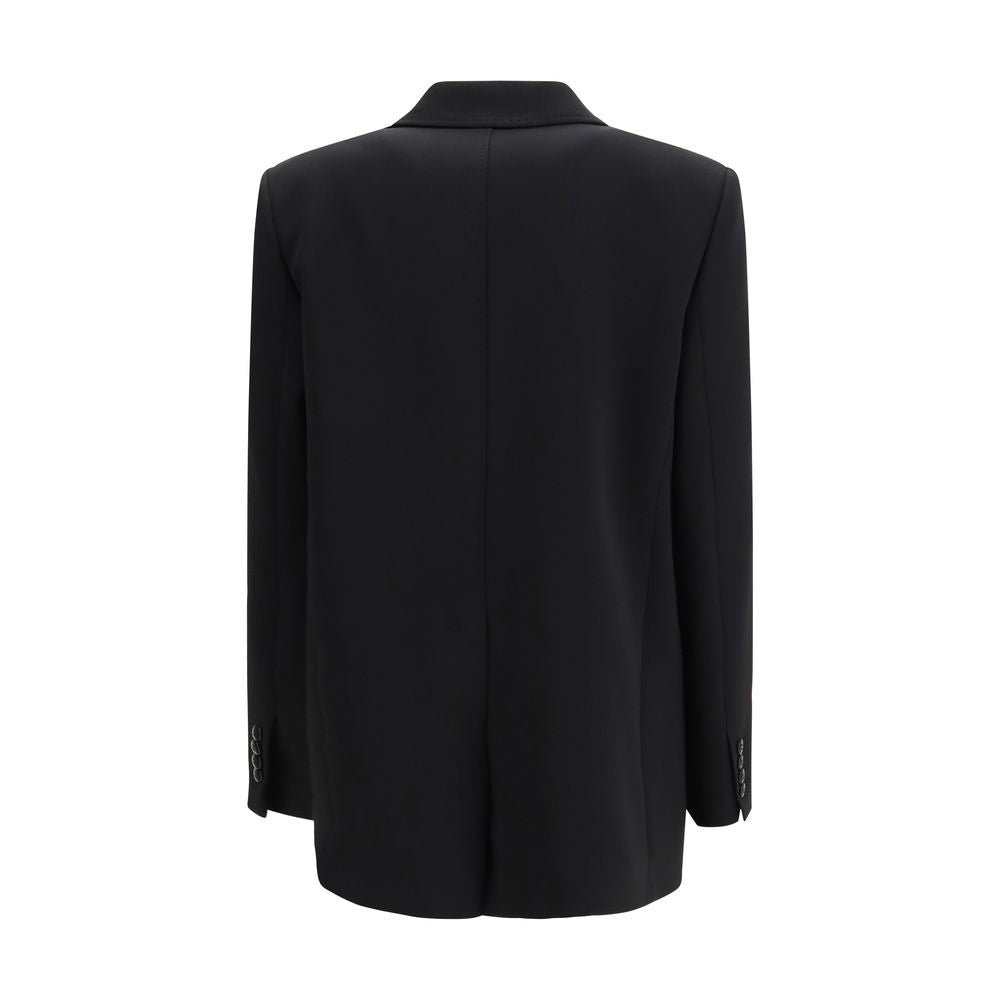 Max Mara Black Bosco Longline Blazer