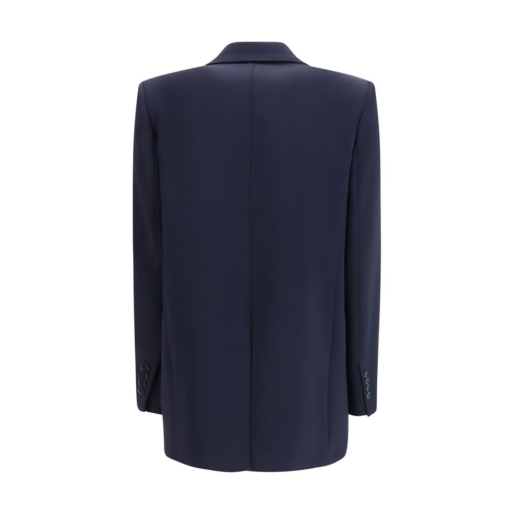 Max Mara Deep Blue Bosco Longline Blazer