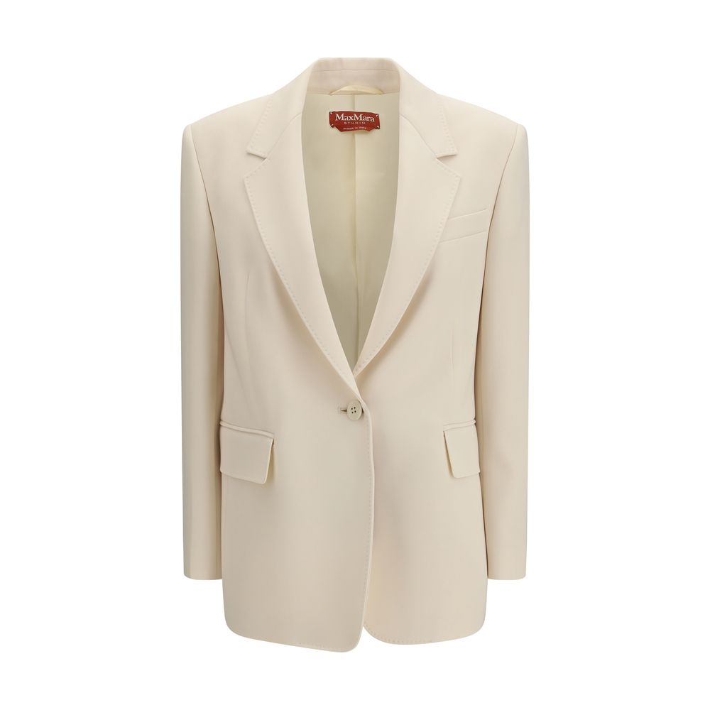 Max Mara Beige Bosco Blazer
