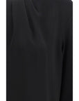 Max Mara Long Sleeve Blouse - Black