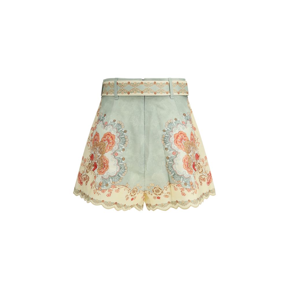 Zimmermann Daylight Linen Bermuda Shorts