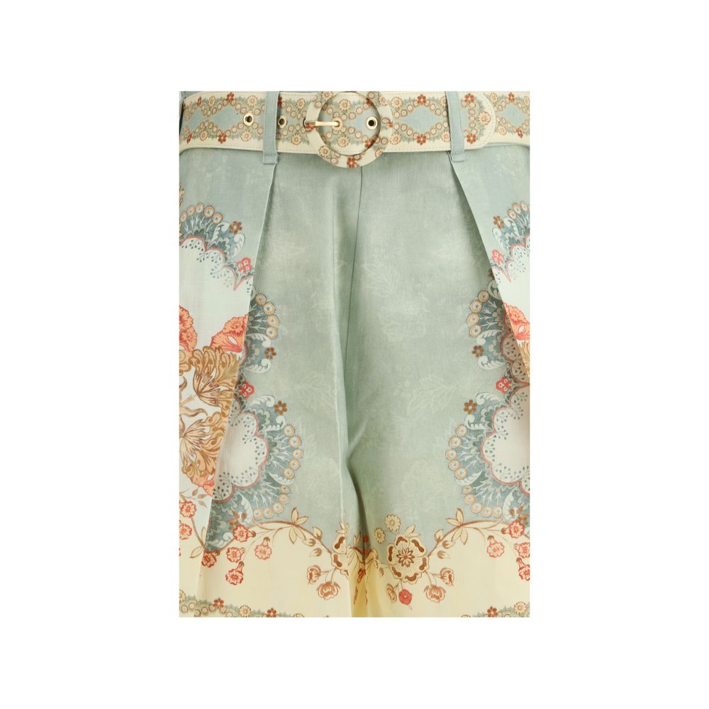 Zimmermann Daylight Linen Bermuda Shorts