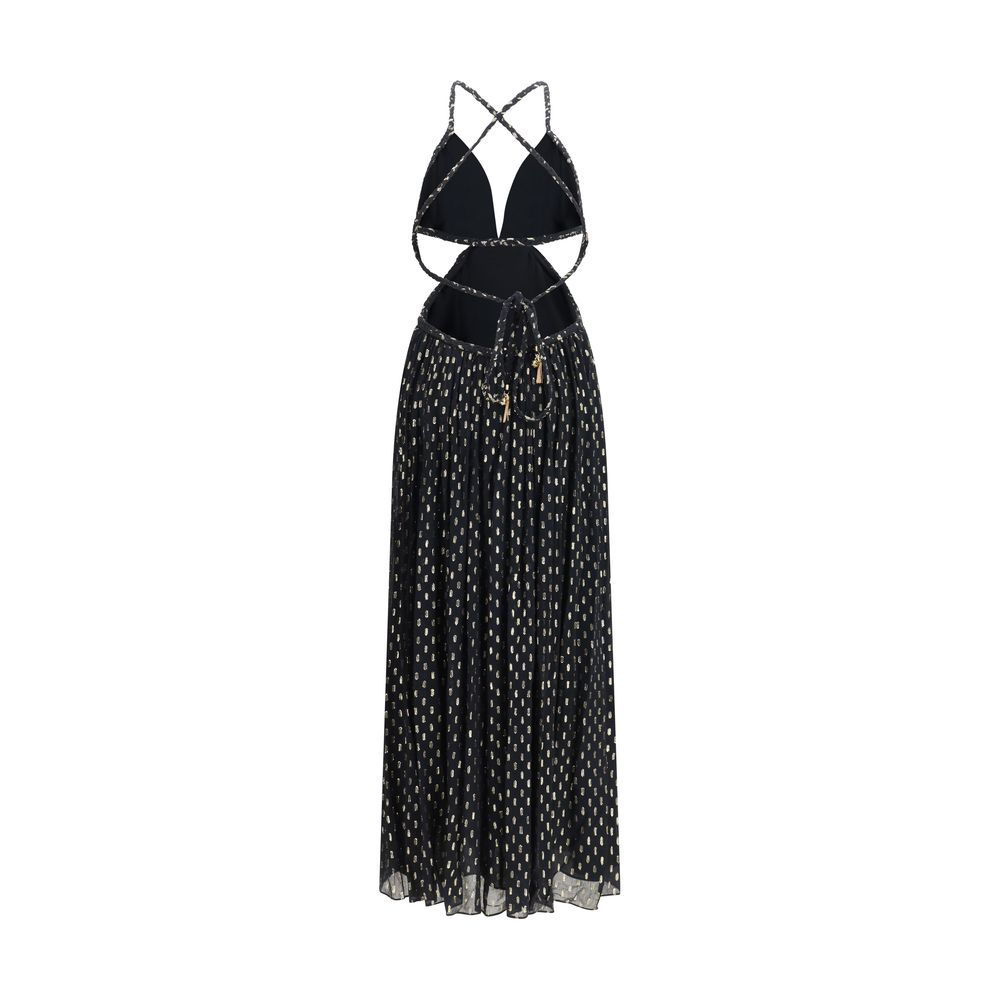 Zimmermann Daylight Braid Trim Long Dress