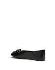 Ferragamo Vara Bow Black Leather Ballet Flats