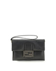 Fendi Mama Baguette Pouch Clutch Bag - Black