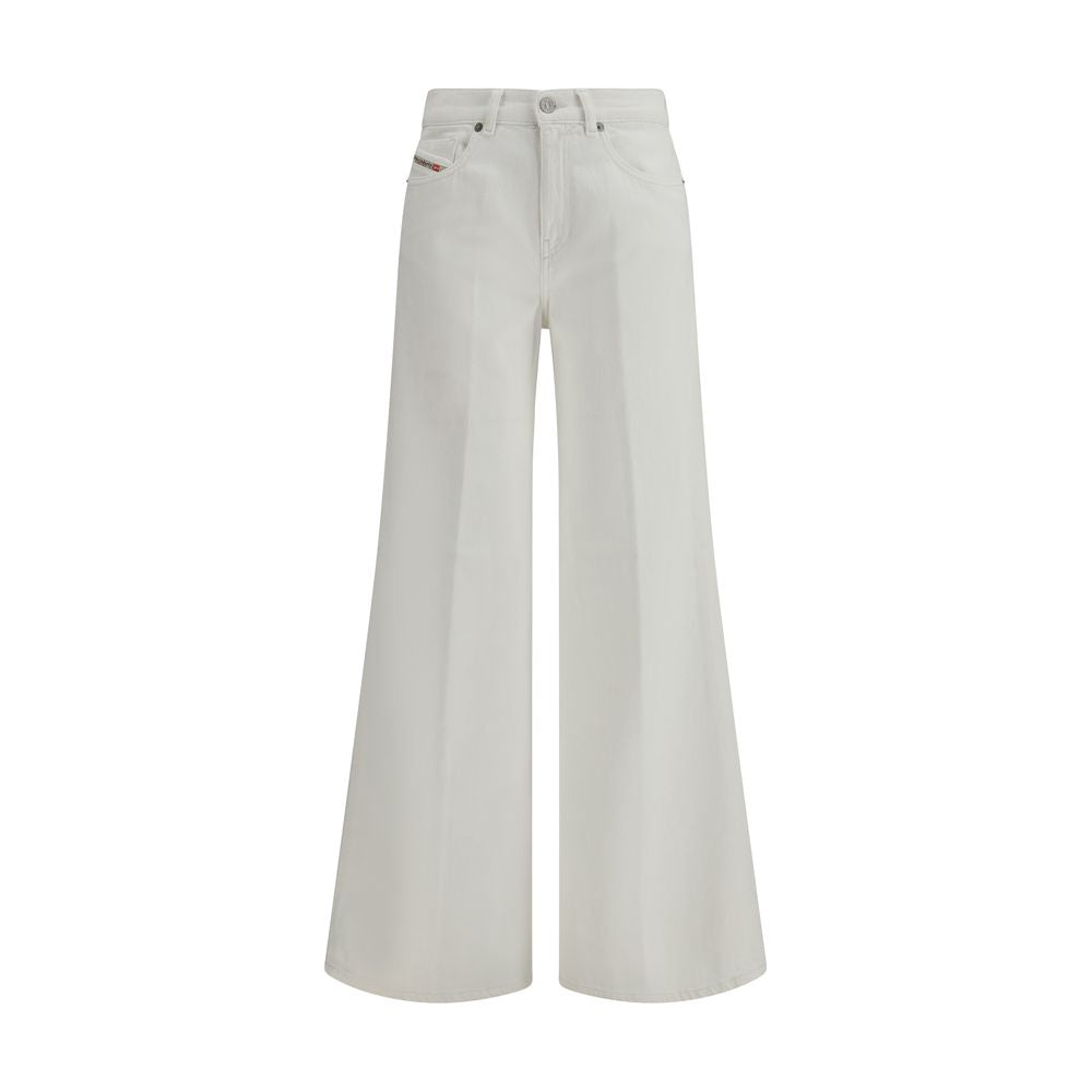 Diesel 1978 D-Akemi flare Jeans - White