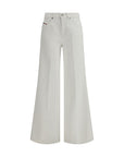 Diesel 1978 D-Akemi flare Jeans - White