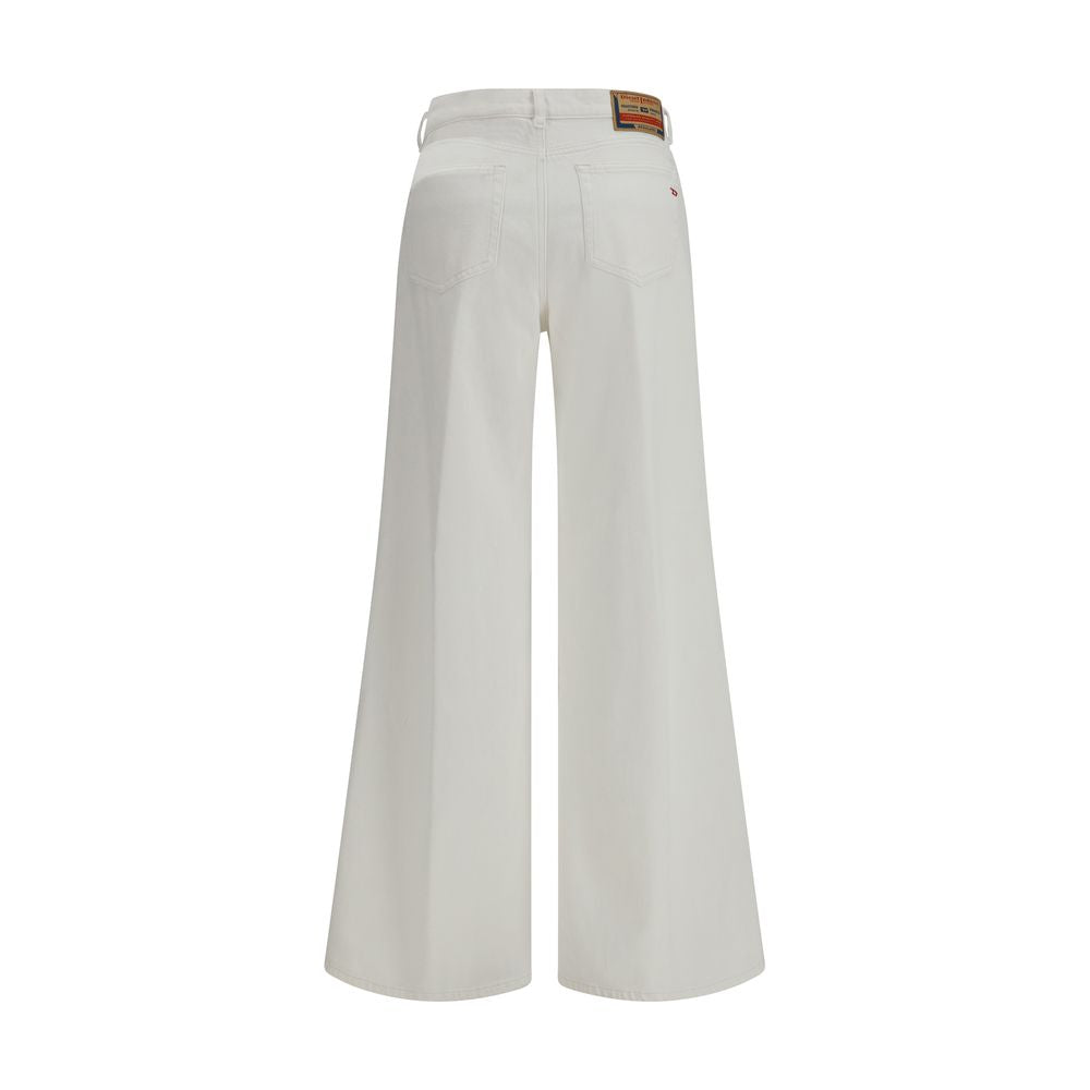 Diesel 1978 D-Akemi flare Jeans - White