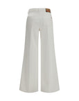 Diesel 1978 D-Akemi flare Jeans - White