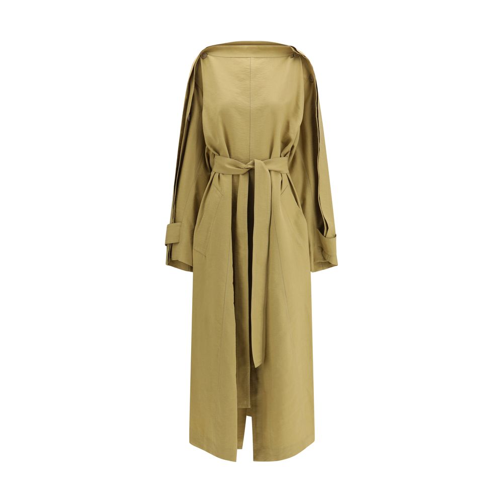 Petar Petrov Trench Coat Dress - Mustard
