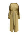 Petar Petrov Trench Coat Dress - Mustard