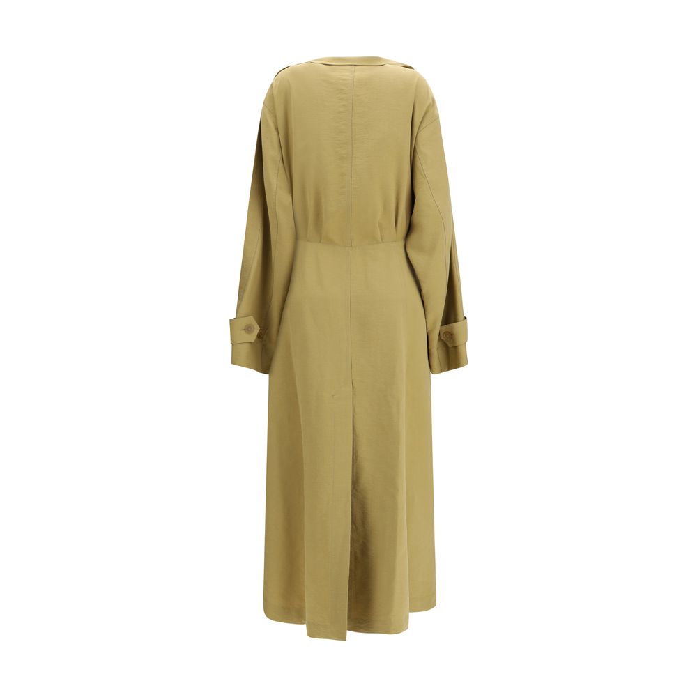 Petar Petrov Trench Coat Dress - Mustard