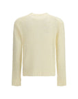 Jil Sander Linen Sweatshirt - Porcelain White