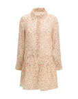 Kristina Ti Ditsy Floral Chemisier Shirt Dress