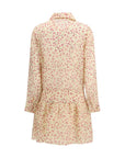 Kristina Ti Ditsy Floral Chemisier Shirt Dress