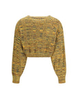 Kristina Ti The Groove Crop Knit Sweater
