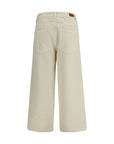 Moncler Wide Leg Pants - Beige