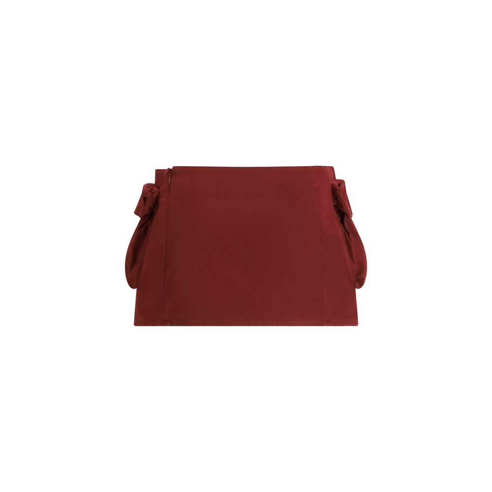 Miu Miu Mini Skirt - Bordeaux 