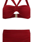 Zimmermann Daylight Bordeaux Bikini