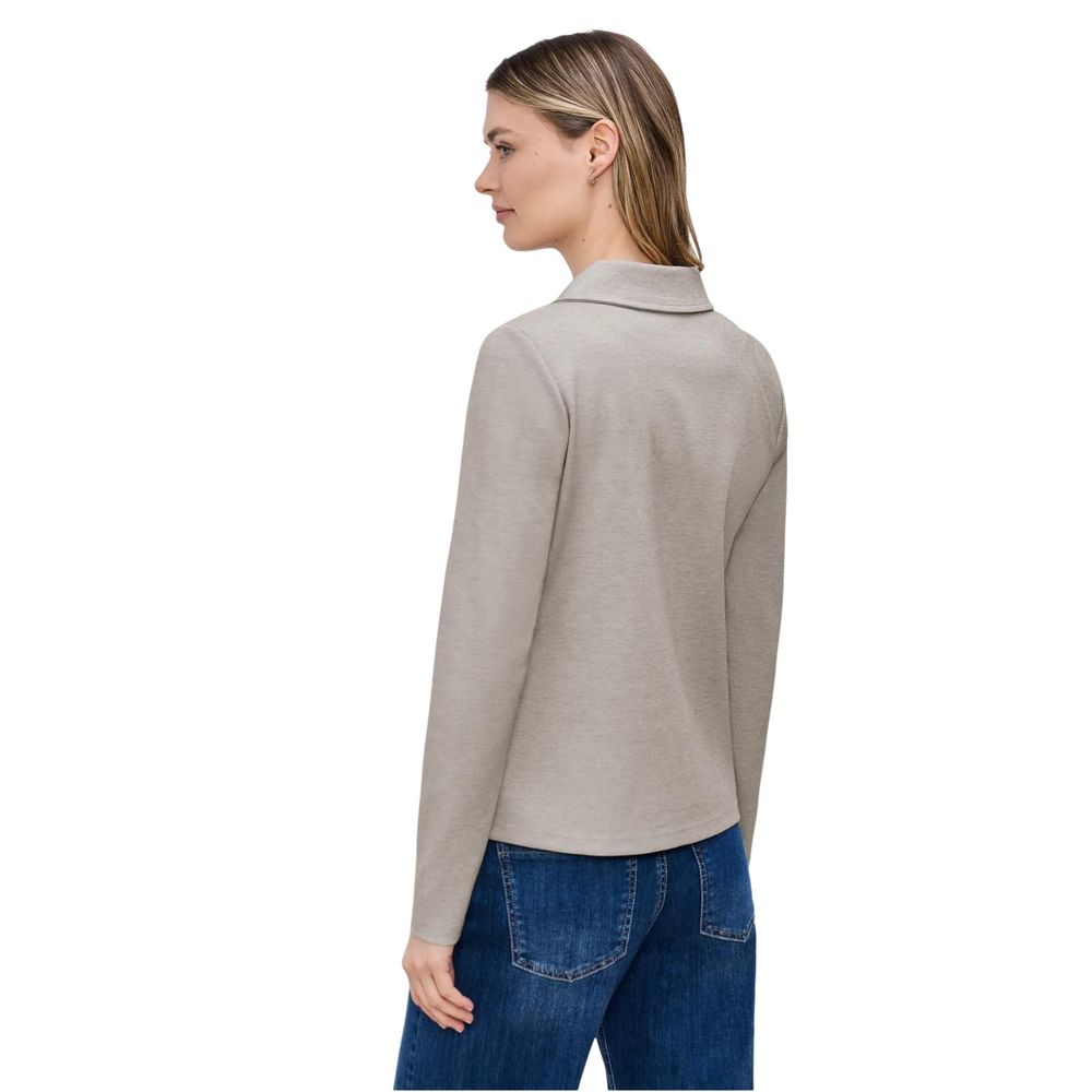 Street One QR Basic Blazer - Light Gray/Grey