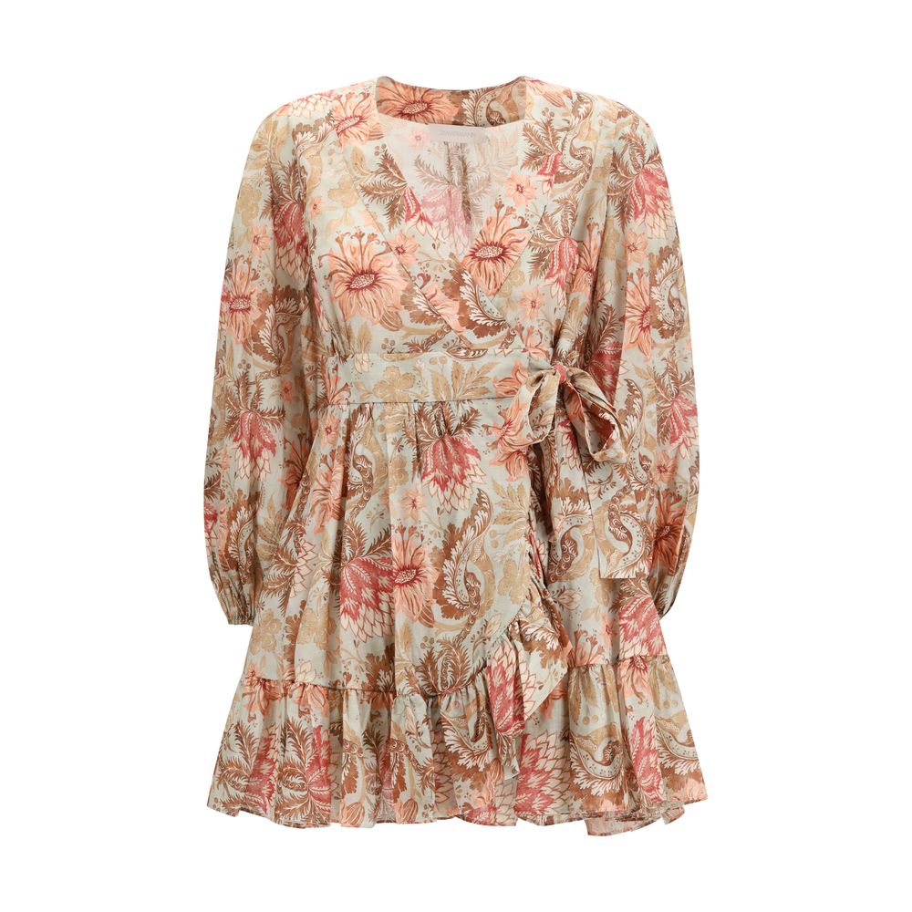 Zimmermann Daylight Wrap Mini Dress