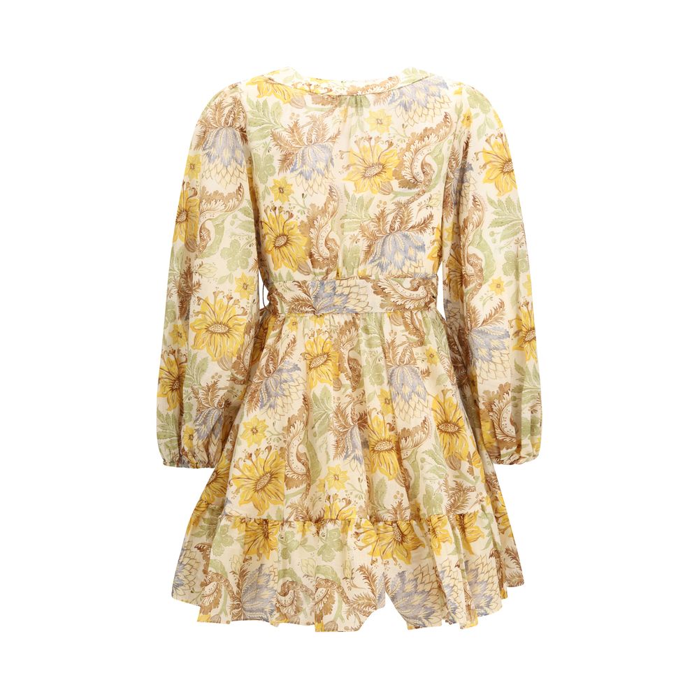 Zimmermann Daylight Wrap Mini Dress
