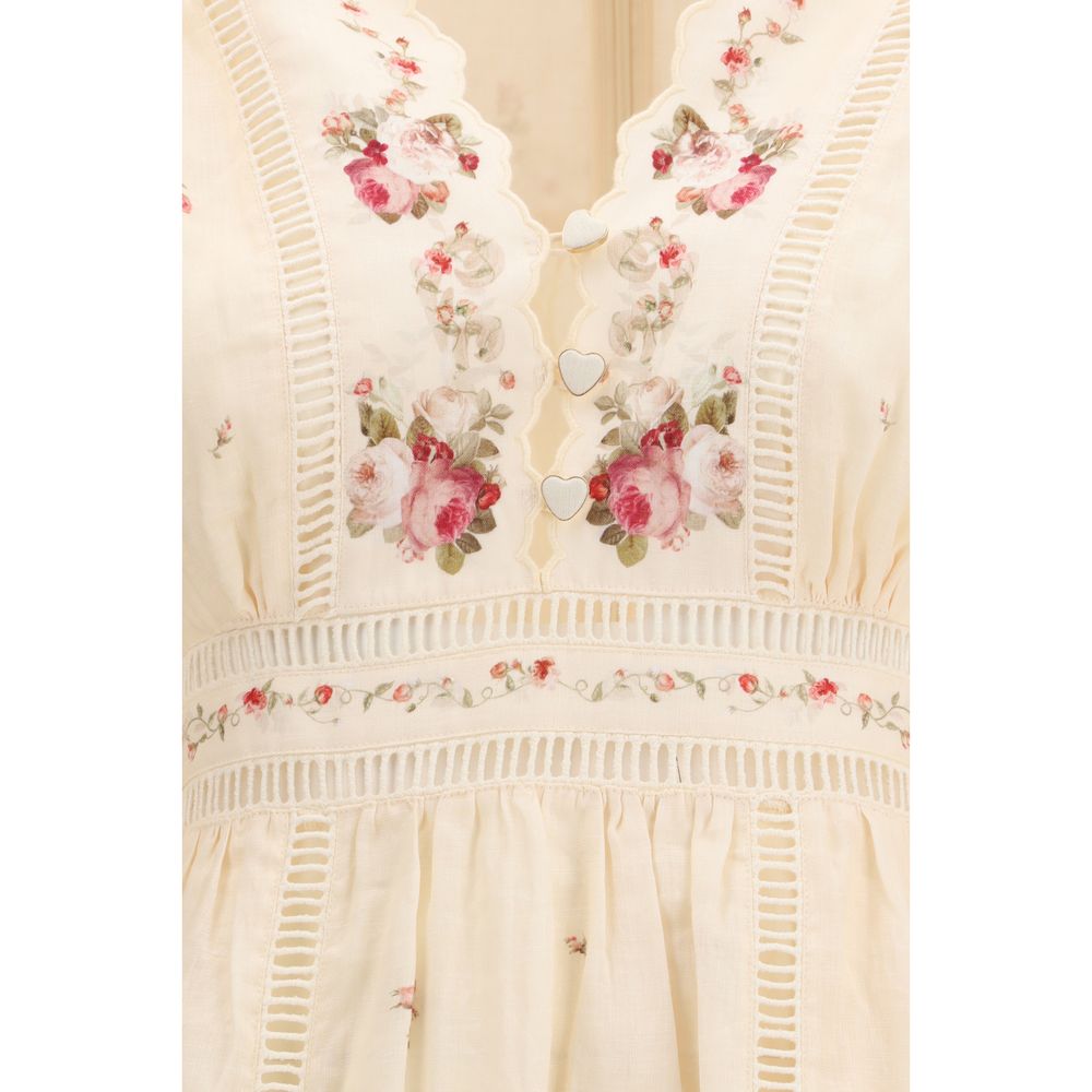 Zimmermann Patience Plunge Long Dress