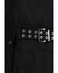 Ganni Duchesse Mini Dress - Black