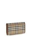 Burberry Checkered Clutch & Chain Strap