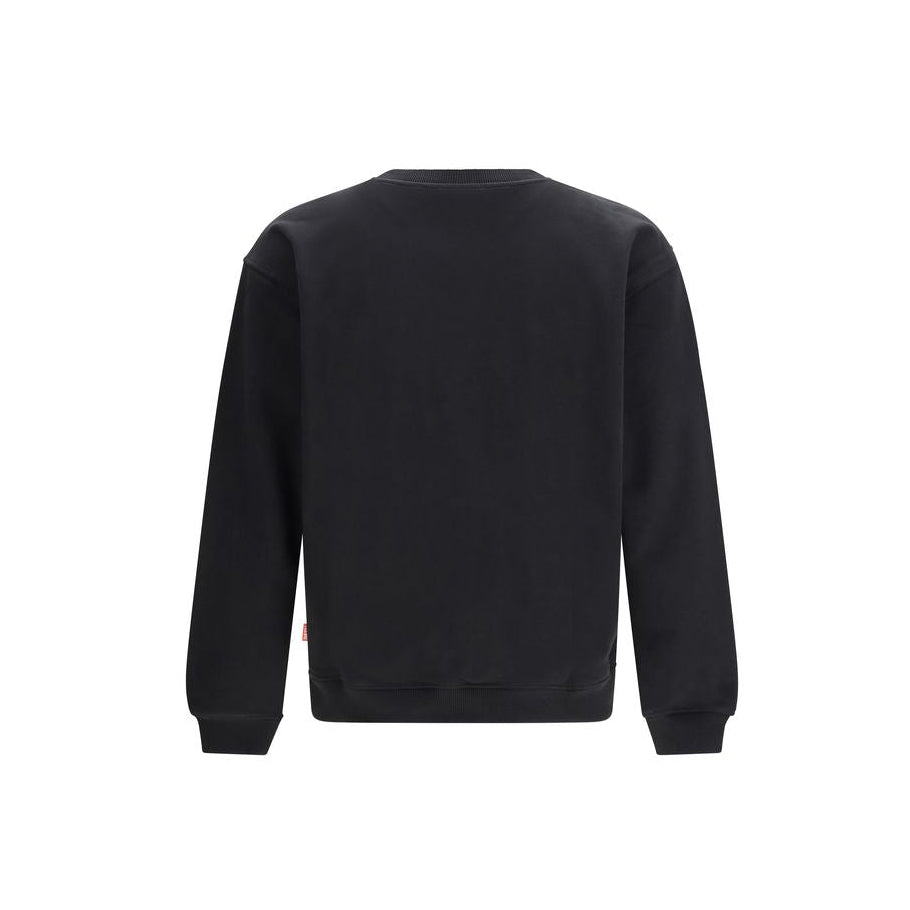 Diesel Logo S-Norm-V10 Sweatshirt - Black
